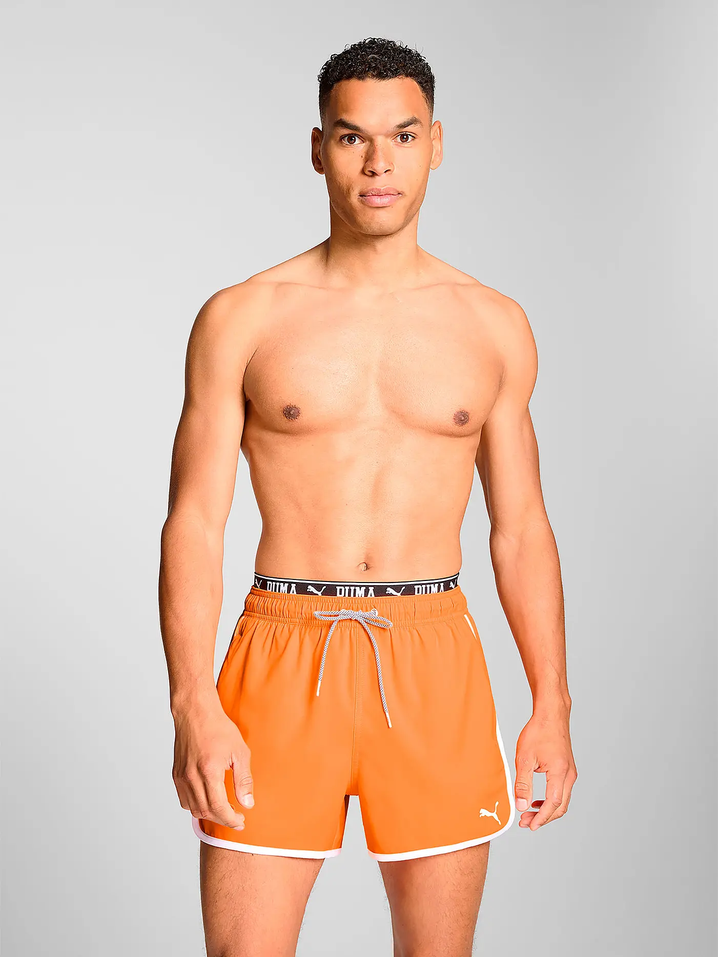 PUMA | Herren Badeshort Track | orange